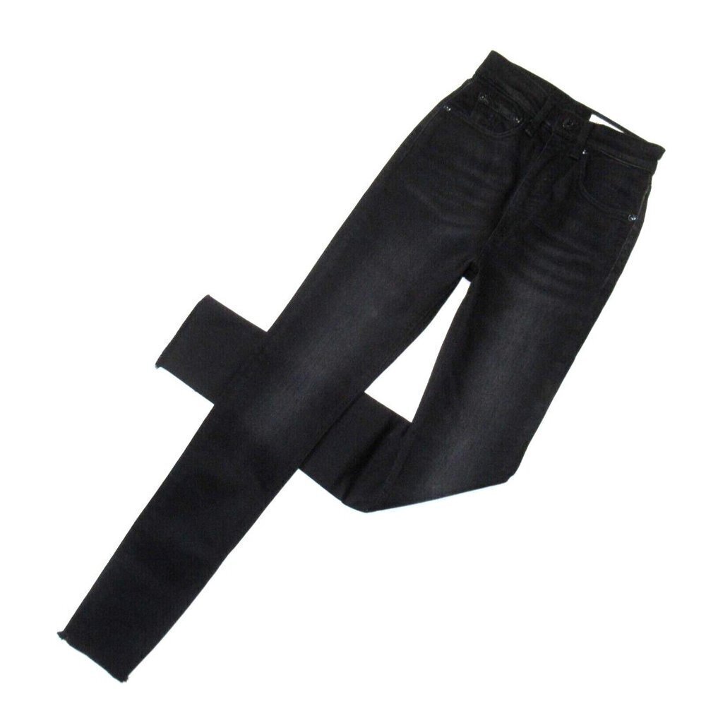 NWT rag & bone Jane in Jardine Super High Rise Skinny Stretch Jeans 24